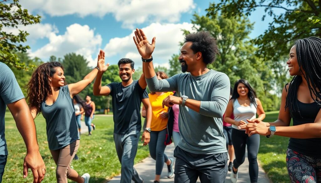 Walk In Groups Group Walking Benefits - Health Scope